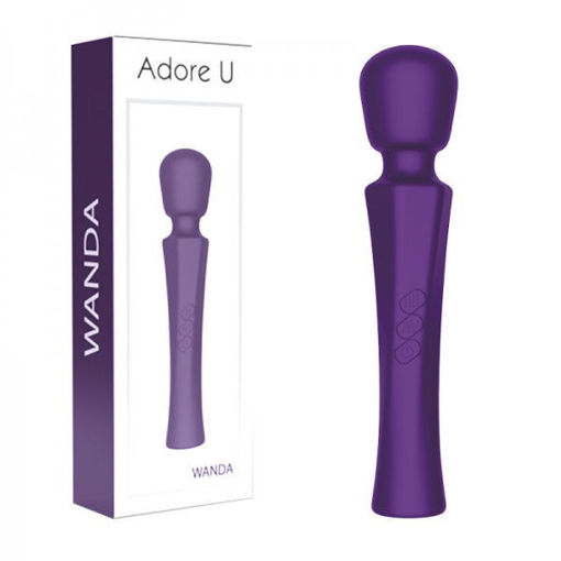 Picture of ADORE U - VIBRATING MASSAGER WANDA - PURPLE