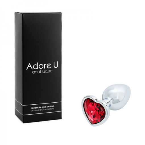 Image de ADORE U - ANAL LUXURE ALUMINIUM - PETIT ROUGE