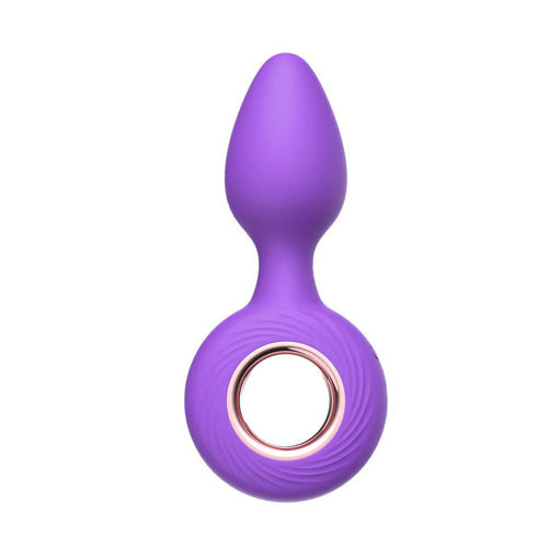 VR14: PLUG RING VIBE - PURPLE - LUV INC - LL-7219-02