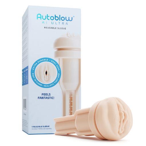 Autoblow-AI-Ultra-Vagina-Sleeve-Beige