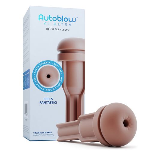 Autoblow-AI-Ultra-Anus-Sleeve-Brown