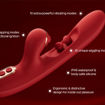 Picture of Tickler- Wiggling G-Spot Vibrator & Tapping Clitoral Stimulator - Red