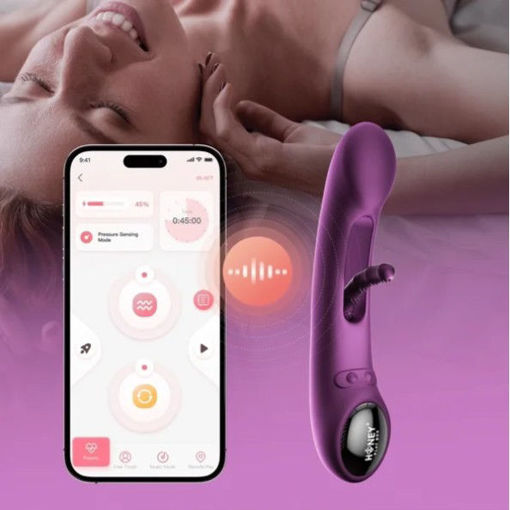 Picture of Tempo - Pressure Sensing App-Controlled Kinky Finger Tapping G-Spot Vibrator
