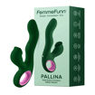 Picture of Pallina - Triple Action Rabbit Vibrator - Dark Green