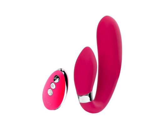 Picture of JENI C-Shaped Dual Motor Vibe - Pink