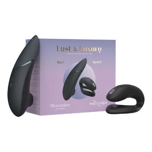 Lust & Luxury Collection avec Womanizer Next et We-Vibe Sync O, coffret luxe pour plaisir en solo et en couple