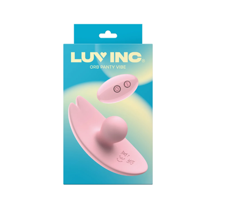 Picture of PV35 – Orb Vaginal Ball with Rechargeable Remote – Light Pink – Luv Inc