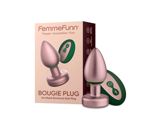 Picture of Bougie Plug Rose Gold Femmefunn — Anodized Aluminum