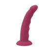 Dildo Bosselé Adore U DUO 6 pouces rouge