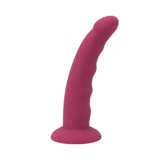 Dildo Bosselé Adore U DUO 6 pouces rouge